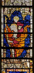 Ventana w4 que representa a San Cristóbal