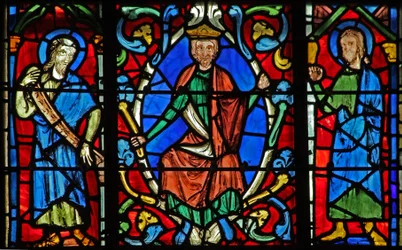 Ventana w6R el Árbol de Jesé: profetas y reyes