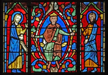 Ventana w6R el Árbol de Jesé: profetas y reyes