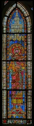 Ventana w7 que representa a Luis, hijo de Lotario VI?