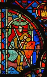 Un guardia en la tumba de Jesús