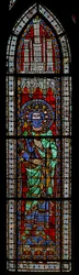 Ventana w9 que representa a Carlos Martel
