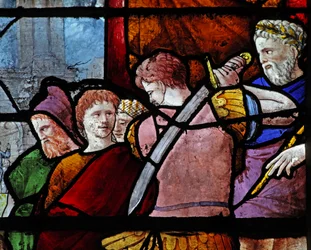 Figuras en la muerte de San Pablo