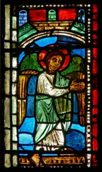Ventana wXV que representa a un ángel