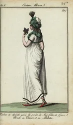 Mujer a la moda de 1798