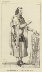 XIV Siglo, Un Señor de la Corte del Rey Juan