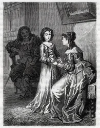 Tu cabeza es culpable si tu corazón no es culpable, Madame de Lanclos le dijo a su hija Anne Ninon de l