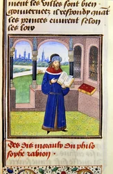 Zabion, de Histoire des Philosophes, finales del siglo XV