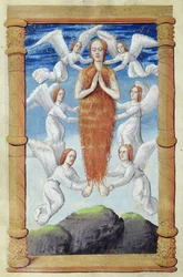 fol.97v La Asunción de María Magdalena, de Heures a l