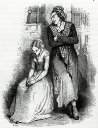 Los prisioneros de la prisión Saint Lazare en París