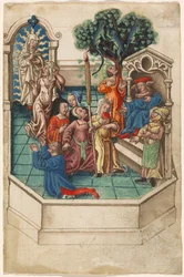 La calumnia de Apeles (fol. 6 recto)