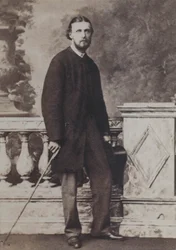 Retrato de Warington Taylor, director comercial de William Morris