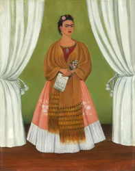 Autorretrato dedicado a León Trotsky