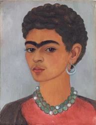 Autorretrato con pelo rizado
