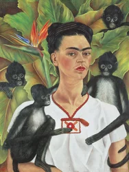 Autorretrato con monos