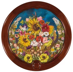 La cesta de flores