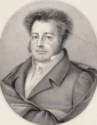 Retrato del compositor Heinrich Marschner 1795-1861