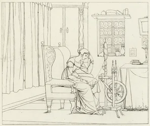 Ilustración para Fausto de Goethe