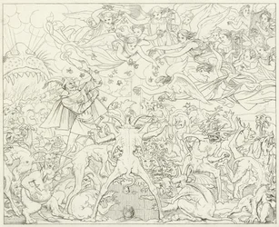 Ilustración para Fausto de Goethe