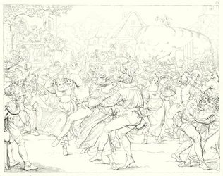 Ilustración para Lied von der Glocke de Schiller, o La Canción de la Campana