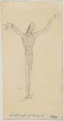 Caricatura de Carl Lahmeyer como director