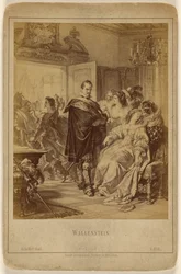 Wallenstein [cuadro de C. Jaeger, Nurnberg, 1867].