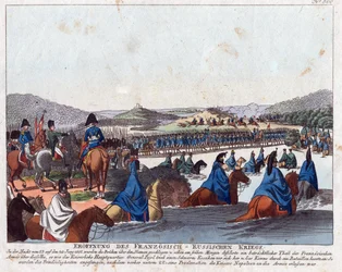 El inicio de la invasión francesa de Rusia
