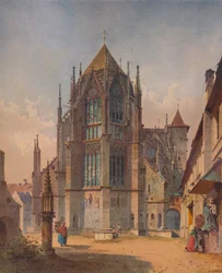 Una iglesia francesa, c1863