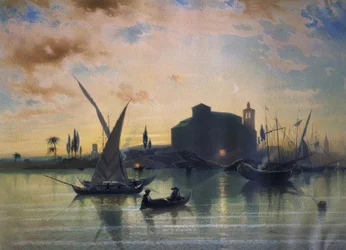 ESPAÑA – VISTAS DE SEVILLA – EL GUADALQUIVIR – 1867