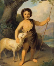 Juan el Bautista de niño