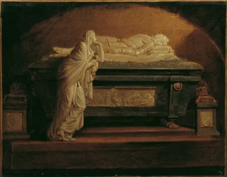 La tumba del emperador Leopoldo II por Franz Anton Zauner en la Iglesia Agustina