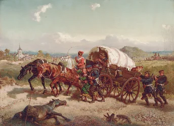 Regresando de la batalla