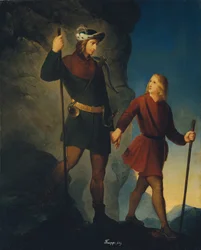 La salvación del emperador Maximiliano I de Martinswand