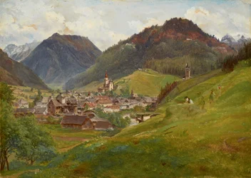 Vista de mineral de hierro