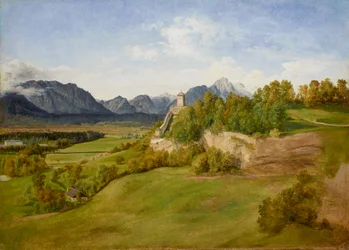 El Mönchsberg en Salzburgo con el Josefsturm