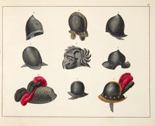 Cascos, lámina de 