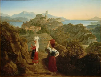 Paisaje italiano ideal