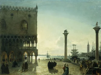 Piazza San Marco de noche