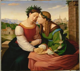 Alemania e Italia, después de 1828 (óleo sobre lienzo)