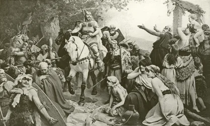El triunfo de Hermann sobre los romanos
