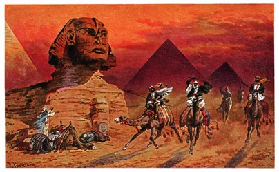 Esfinge de Giza, c.1900 (impresión)