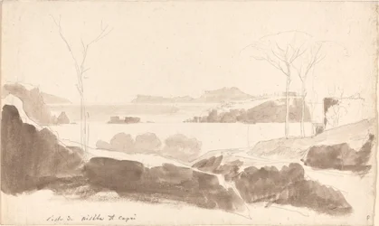 Vista de las Islas de Nisida y Capri