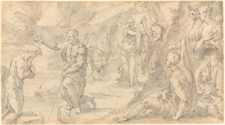 El bautismo de Cristo