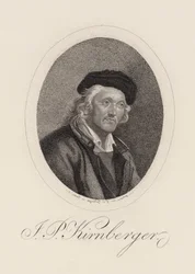 Retrato del compositor Johann Philipp Kirnberger 1721-1783