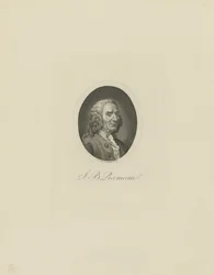 Retrato del compositor Jean-Philippe Rameau 1683-1764, 1802