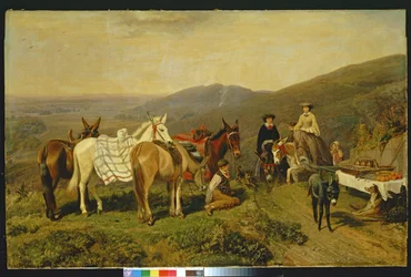 En las colinas de Malvern, 1858
