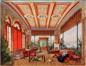 Interior de una casa