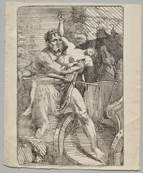El rapto de Proserpina por Plutón (2ª versión)