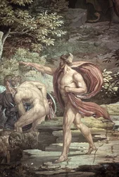 Escapada de la Cueva del Polifemo Ciego, Escenas de la Odisea