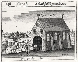 Un Agradecido Recuerdo de la Conspiración de la Pólvora, 5 de noviembre de 1605